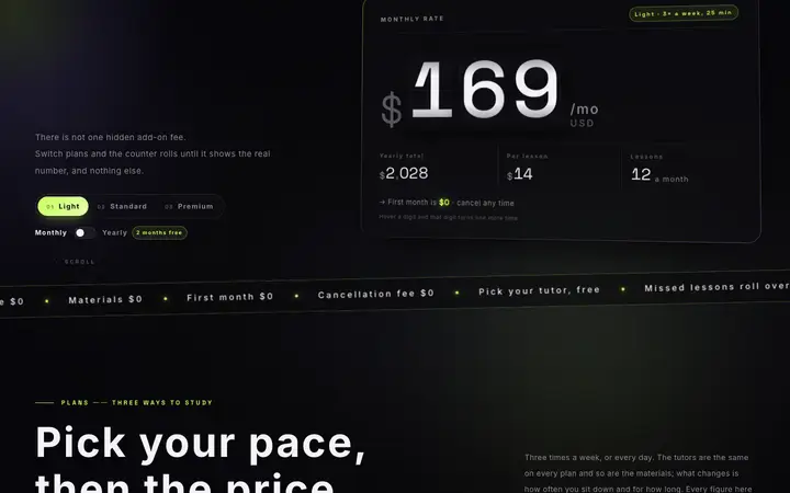 Price Odometer