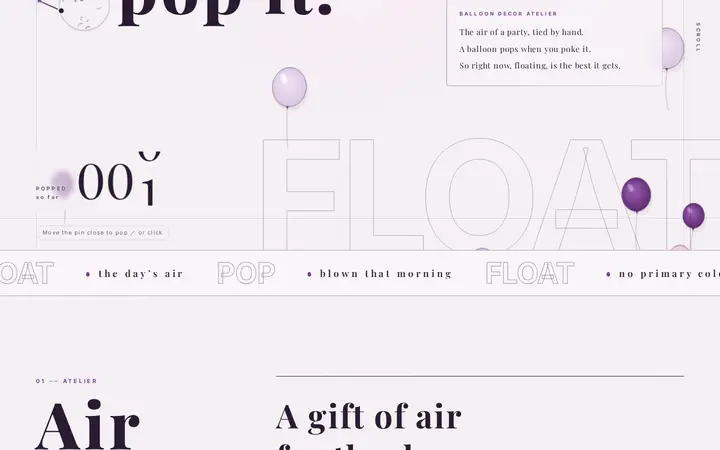 BALLOON FLOAT