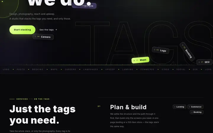 FALLING TAGS