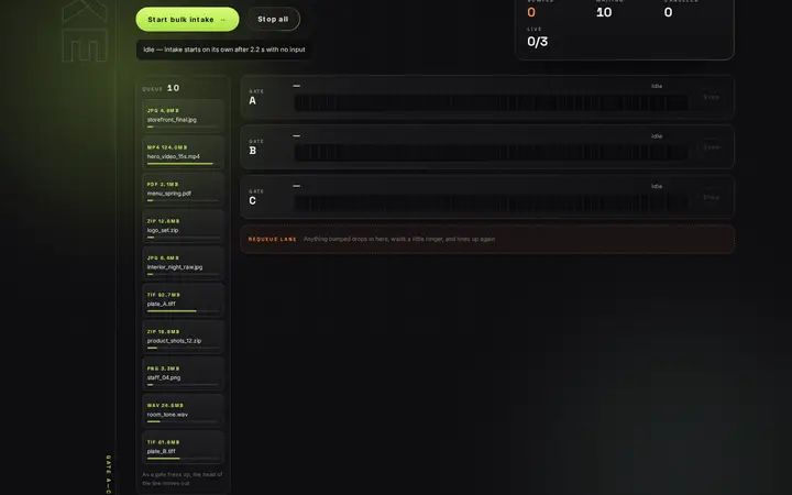 Bulk Upload